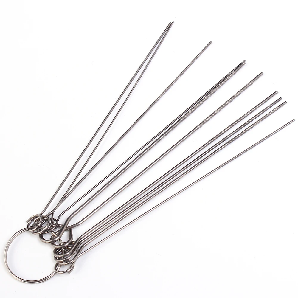 10 Kinds Stainless Steel Needle Set PCB Electronic Circuit Through Hole Needle Desoldering Welding Repair Tool 80mm 0.7-1.3mm
