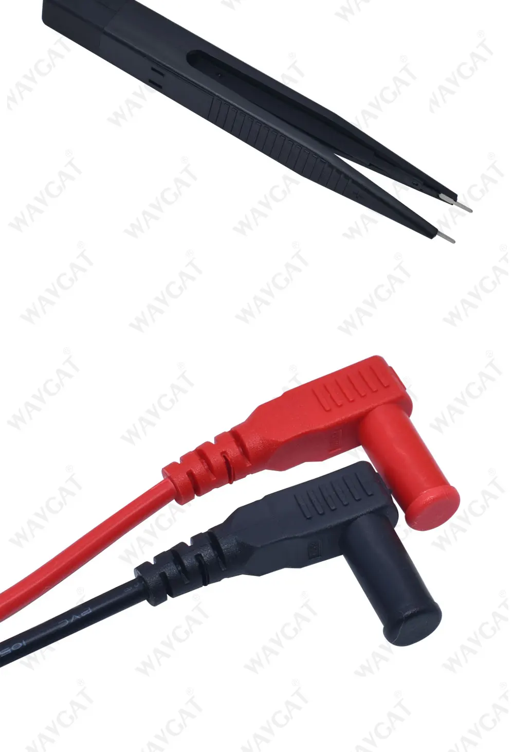 LIZAO SMD SMT Chip Test Clip Lead Probe Digital Multimeter Meter Tweezer Capacitor Resistance tweezers