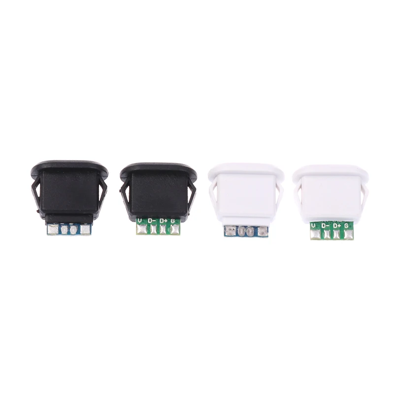 USB Waterproof Connector Type-C Tail Plug Interface Connector 5A 20V High Current Fast Charging Jack Port USB-C Charger Plug