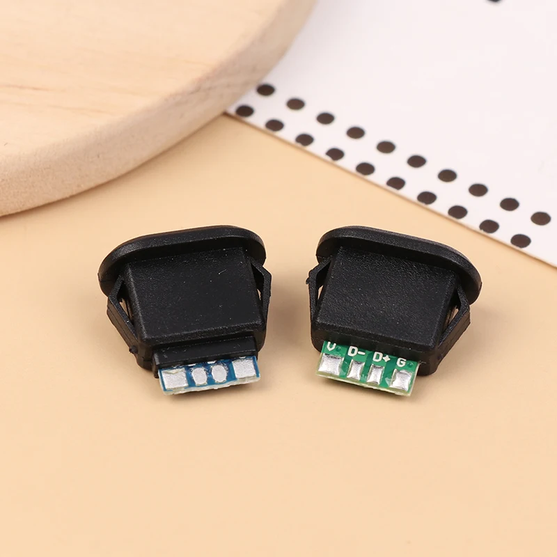 USB Waterproof Connector Type-C Tail Plug Interface Connector 5A 20V High Current Fast Charging Jack Port USB-C Charger Plug