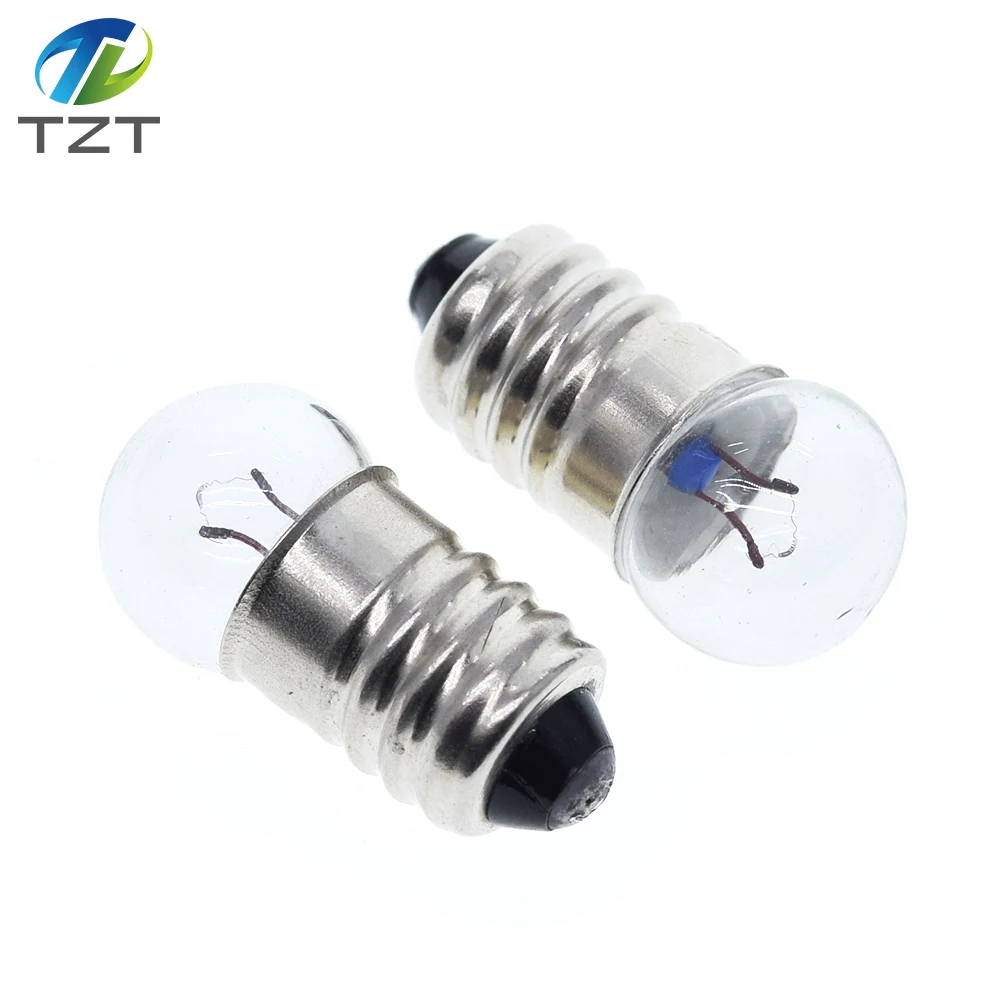 Student Electrical Experimental Physics Class Used TZT 0.3A 1.5V 2.5V 3.8V 6V Small Incandescent Bulbs