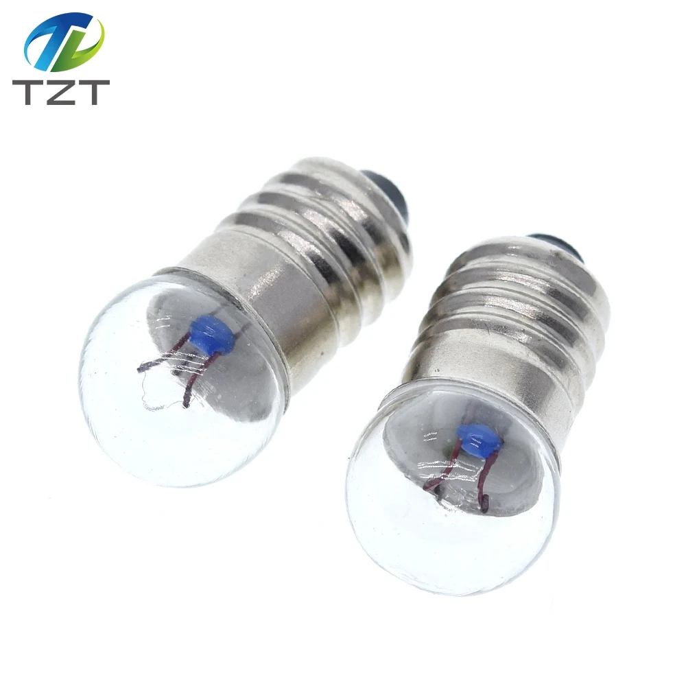 Student Electrical Experimental Physics Class Used TZT 0.3A 1.5V 2.5V 3.8V 6V Small Incandescent Bulbs