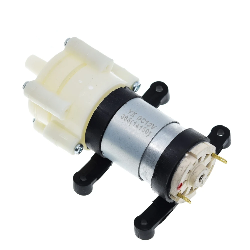 1/3PCS DC6-12V R385 Aquarium Fish Tank Round Water Air DC Diaphragm Pump Aquarium Air Pumps Accessories