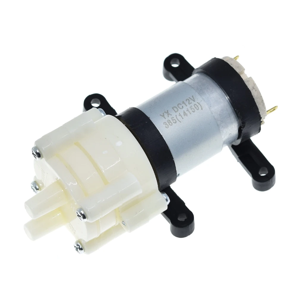 1/3PCS DC6-12V R385 Aquarium Fish Tank Round Water Air DC Diaphragm Pump Aquarium Air Pumps Accessories