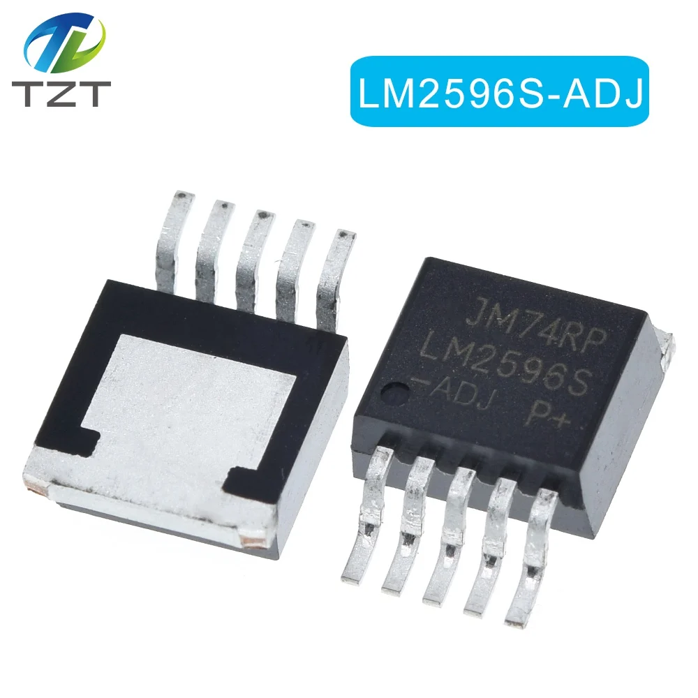 TZT 5/10PCS LM2596S-5.0 LM2596S-ADJ LM2596S LM2596 2596 for Power module