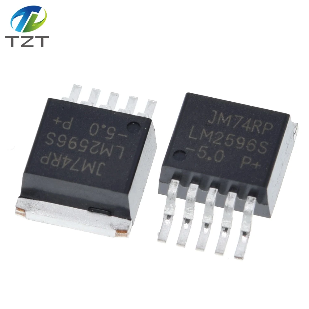 TZT 5/10PCS LM2596S-5.0 LM2596S-ADJ LM2596S LM2596 2596 for Power module