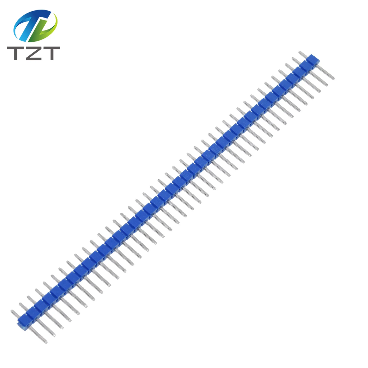 40Pin 1x40P 2.54MM Male Breakable Pin Header Strip 2.54 Long Blue Red White Green Yellow Connector 5 Colors kit