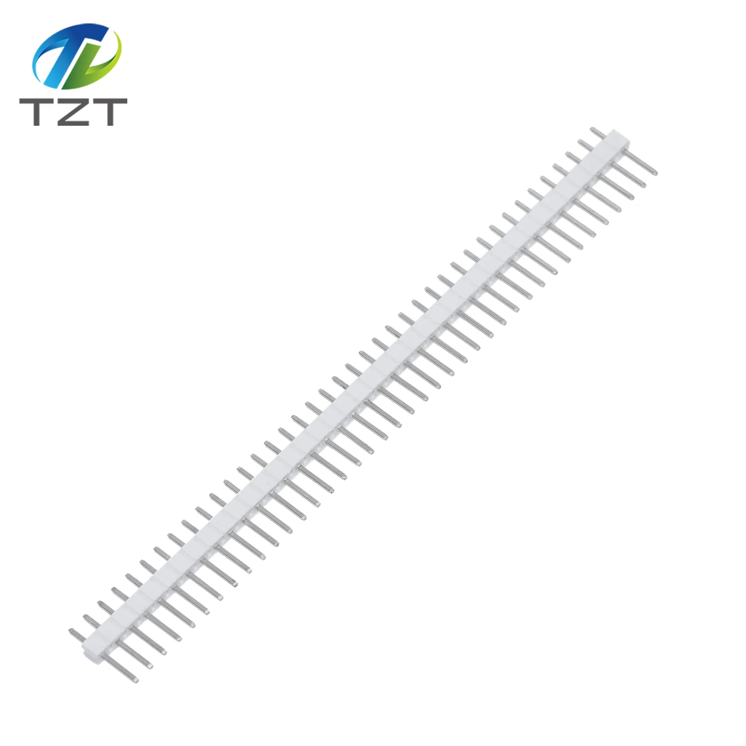 40Pin 1x40P 2.54MM Male Breakable Pin Header Strip 2.54 Long Blue Red White Green Yellow Connector 5 Colors kit