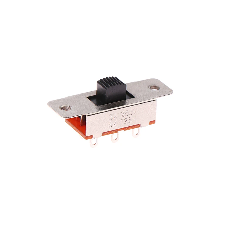10Pcs 6P SS23F19 Solder Pin 2 Position Slide Switch High Current Car Refrigerator Vacuum Cleaner Electric Vehicle Switch
