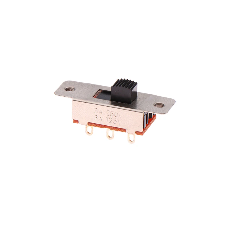 10Pcs 6P SS23F19 Solder Pin 2 Position Slide Switch High Current Car Refrigerator Vacuum Cleaner Electric Vehicle Switch