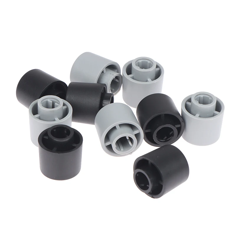 5Pcs Plastic Half Shaft Knob Diameter 15.8mm Height 17mm Potentiometer Encoder Knob D-Shaped Inner Hole