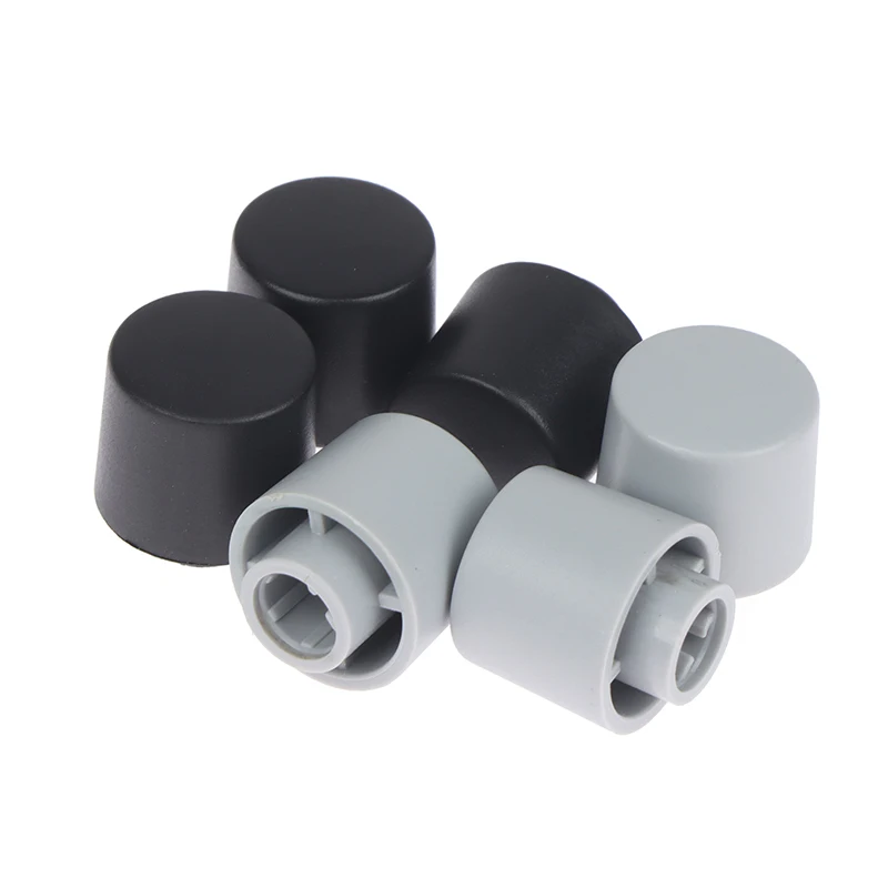 5Pcs Plastic Half Shaft Knob Diameter 15.8mm Height 17mm Potentiometer Encoder Knob D-Shaped Inner Hole