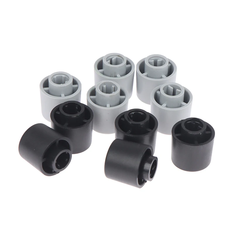 5Pcs Plastic Half Shaft Knob Diameter 15.8mm Height 17mm Potentiometer Encoder Knob D-Shaped Inner Hole