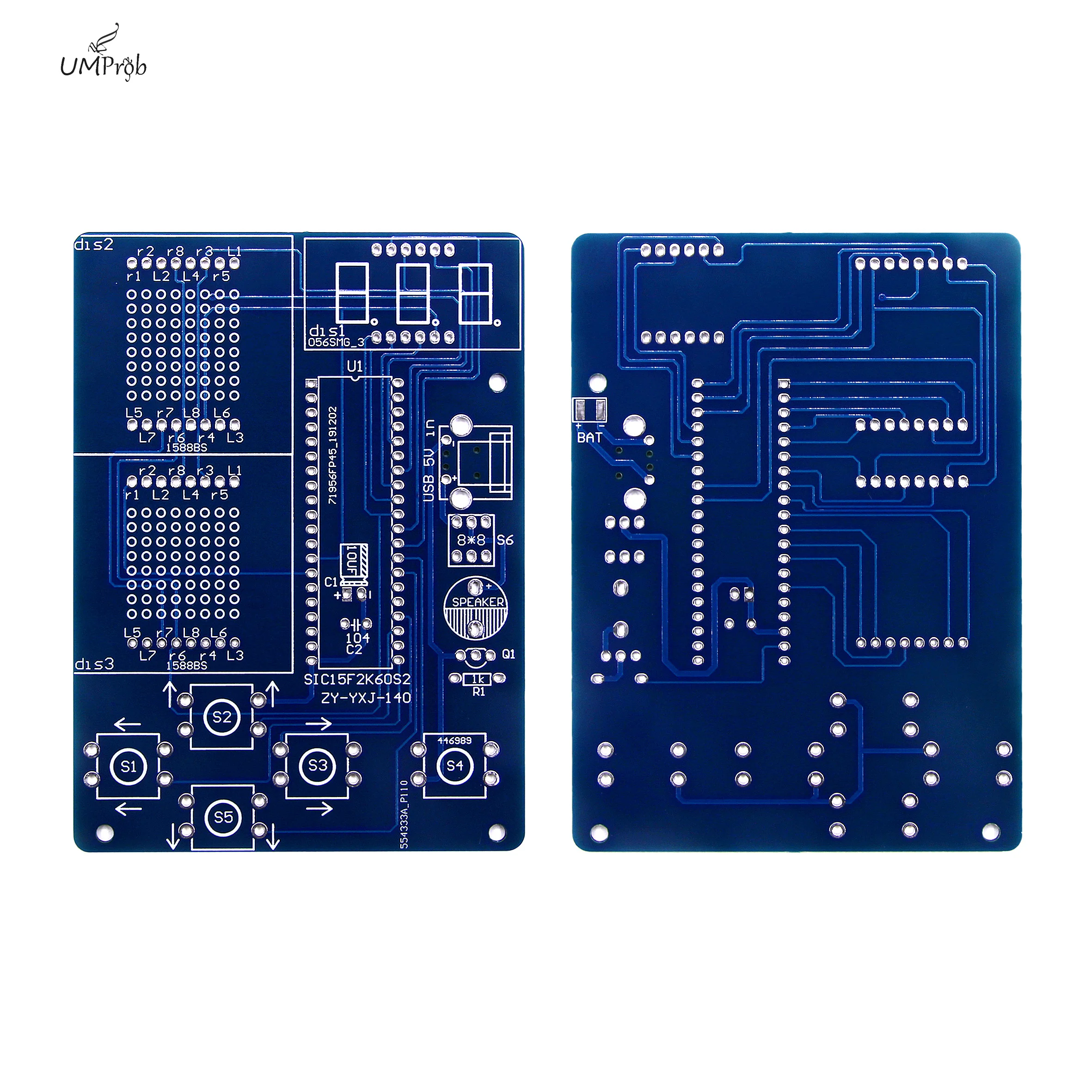 Pixel Game Console Production Kit 51 Microcontroller Game Console DIY Parts