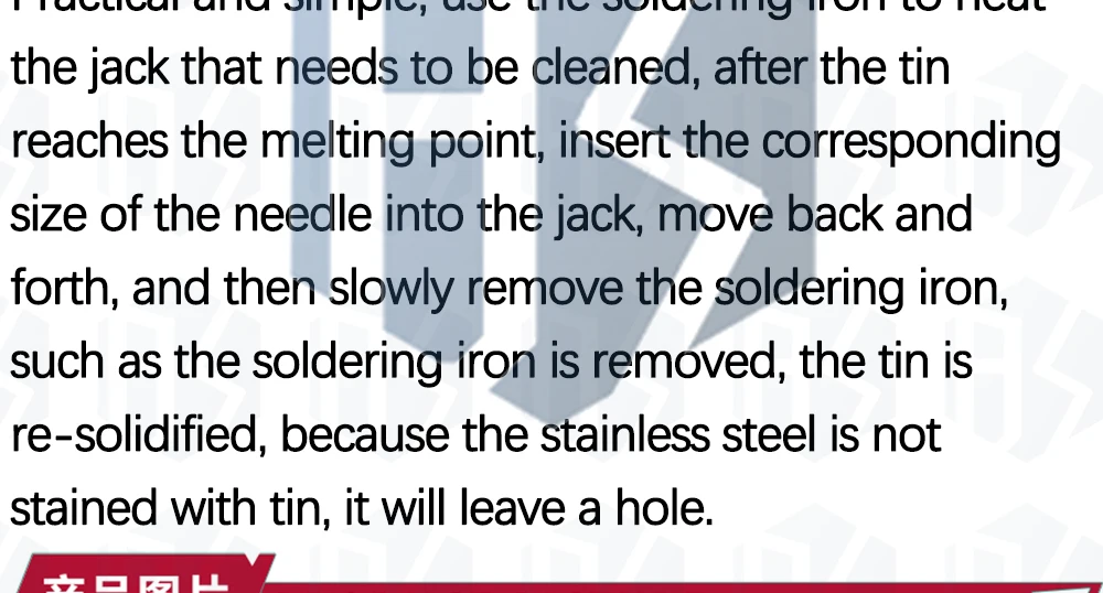 10 Kinds 0.7-1.3mm Stainless Steel Needle Set PCB Electronic Circuit Through Hole Needle Desoldering Welding Repair Tool 80mm