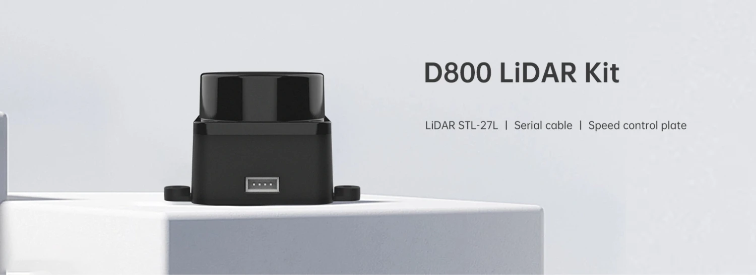 Distance measuring scanner LDROBOT factory  Multiple series Lidar sensor LD14P=D200 Kit，D500 lidar kit ,D800 lidar kit etc.