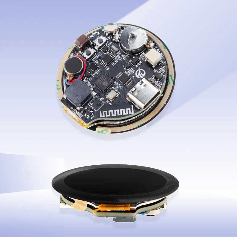CrowPanel 1.28 inch Round IPS LCD Display Capacitive Touch SPI Screen 240*240 ESP32-C3 for LVGL/PlatformIO/Micro Python