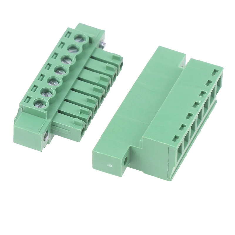 High Quality Brand New 15EDGWC Pitch 3.81mm 2P/3P/4P/5P/6P/8P/9P/10P Pluggable Terminal Block Connector JM15EDGKM 3.81mm Pitch