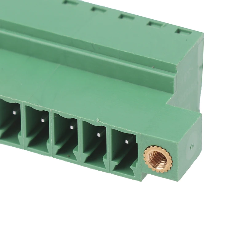 High Quality Brand New 15EDGWC Pitch 3.81mm 2P/3P/4P/5P/6P/8P/9P/10P Pluggable Terminal Block Connector JM15EDGKM 3.81mm Pitch