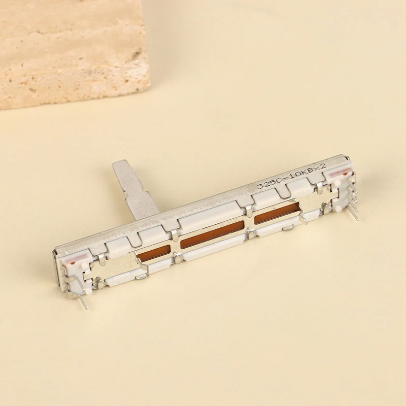 1Pc RS45 Series Straight Slip Potentiometer Pitch Tempo Fader 10KB×2 DCV1024 Total Length 60MM DDJ-SB DDJ-SB2 DDJ-SB3 DDJ-400