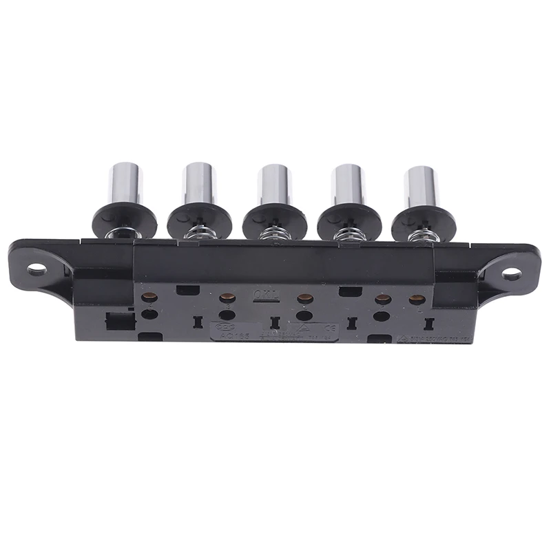 1Pcs Five Position Plug In Button Switch Range Hood Five Gear Piano Key Switch