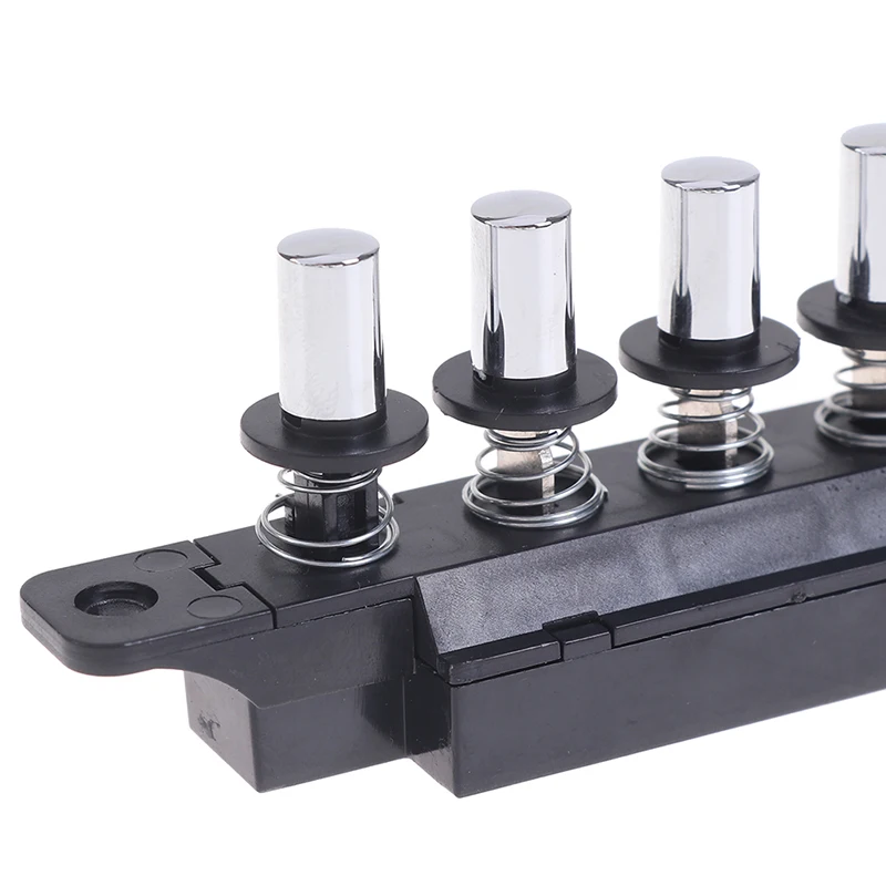 1Pcs Five Position Plug In Button Switch Range Hood Five Gear Piano Key Switch