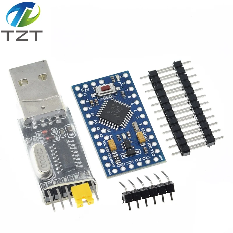 1/3PCS Pro mini Atmega328P Pro Mini 328 Mini ATMEGA328 3.3V 8MHz 5V 16Mhz for Arduino Compatible Nano CP2102 FT232RL