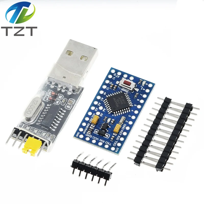 1/3PCS Pro mini Atmega328P Pro Mini 328 Mini ATMEGA328 3.3V 8MHz 5V 16Mhz for Arduino Compatible Nano CP2102 FT232RL