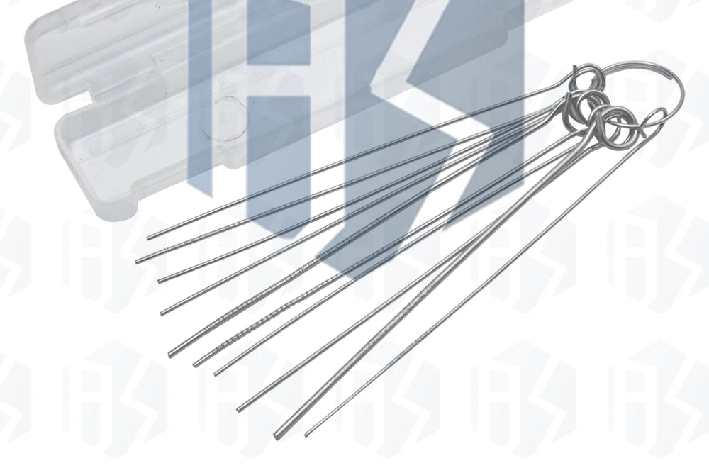 1~5PCS 10 Kinds Stainless Steel Needle Set PCB Electronic Circuit Through Hole Needle Desoldering Welding Repair Tool 80mm