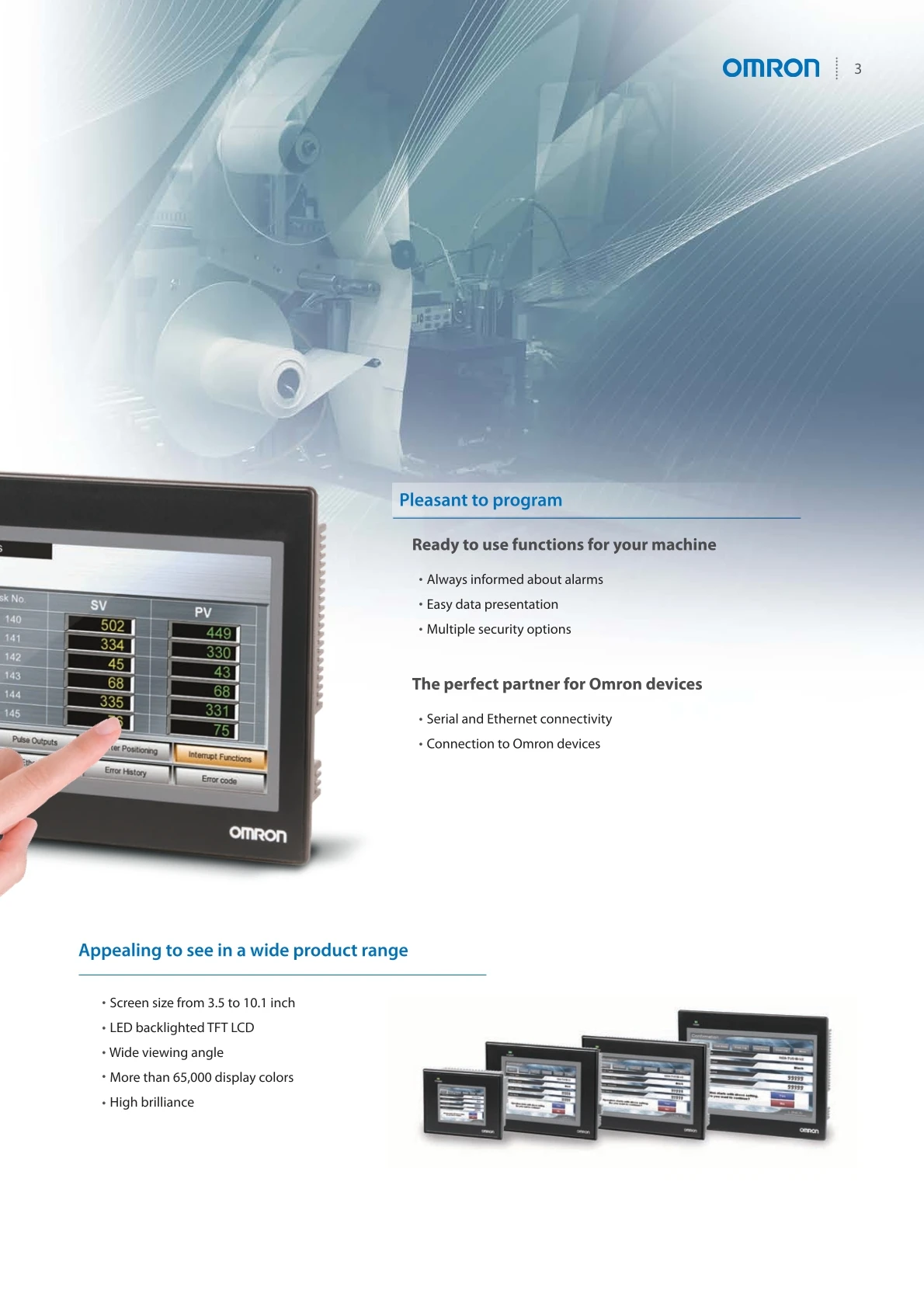 Omron Touchscreen NB7W-TW00B NB7W-TW00B-V1 NB7W-TW01B NB7W-TW01B-V1
