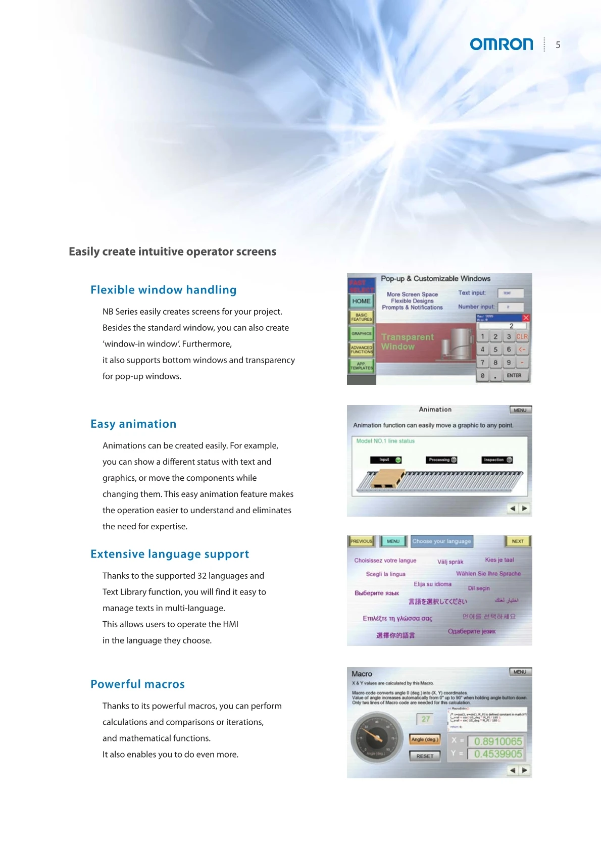 Omron Touchscreen NB7W-TW00B NB7W-TW00B-V1 NB7W-TW01B NB7W-TW01B-V1
