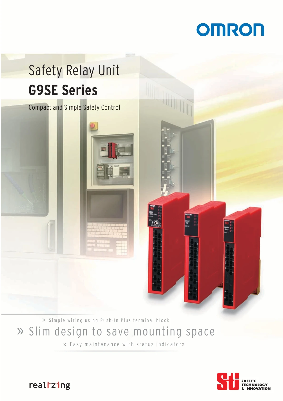 Original OMRON G9SE Series Safety Relay Unit G9SE-201 G9SE-221-T05 G9SE-221-T30 G9SE-401 DC24V Industrial Safety Control Module