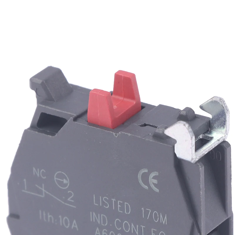 1Pcs XB4-XB5 High-strength Flame-retardant Contact Base 101- one Normally Open ZBE-102- one Normally Closed