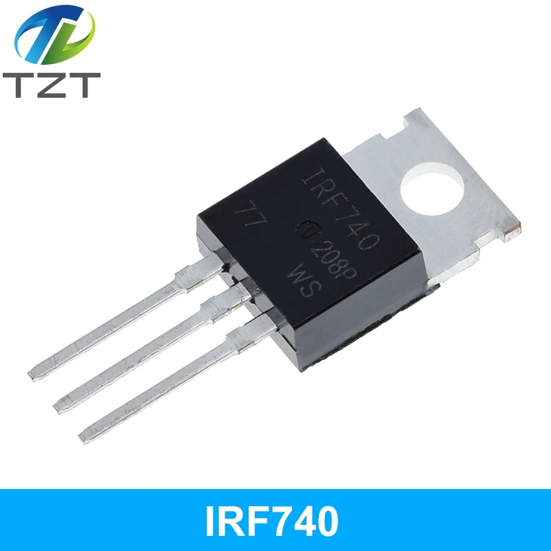 10PCS IRF640 IRF540 IRF510 IRF830 IRF530 IRF840 IRF740 IRF630 IRF520 IRF730