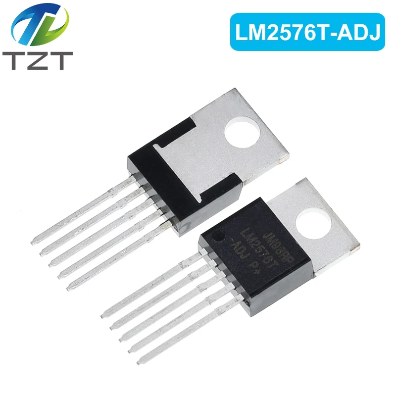 10PCS LM2576 LM2576T LM2576T-ADJ LM2576T-3.3 LM2576T-5.0 REG BUCK ADJ 3A