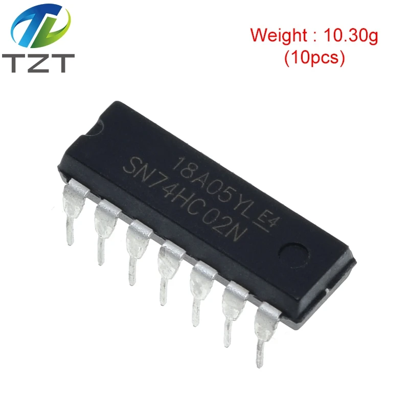10PCS SN74HC02N SN74HC04N SN74HC08N SN74HC14N SN74HC32N SN74HC164N SN74HC165N SN74LS86N SN74LS245N SN74HC00N