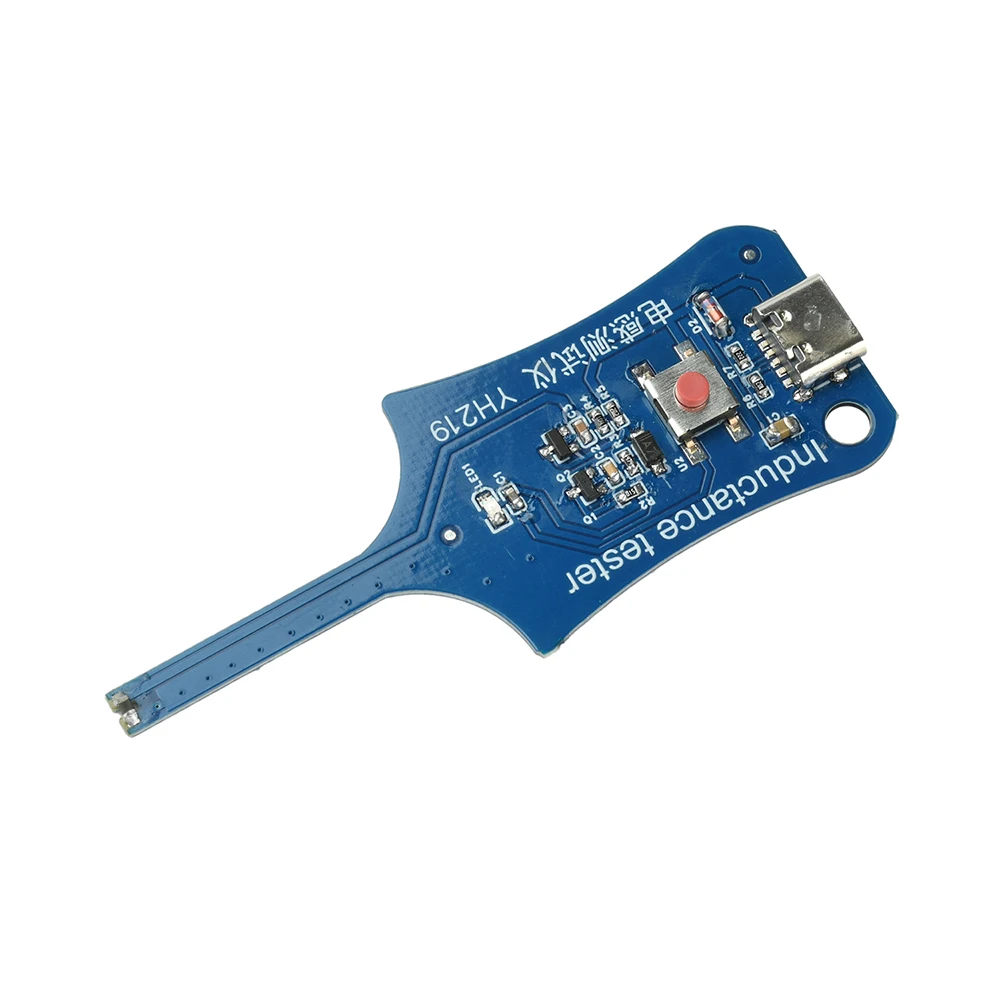Portable Inductance Detector Tester with Type-C Quick Fault Detection for Motherboard Coils & Electronic Components Repair