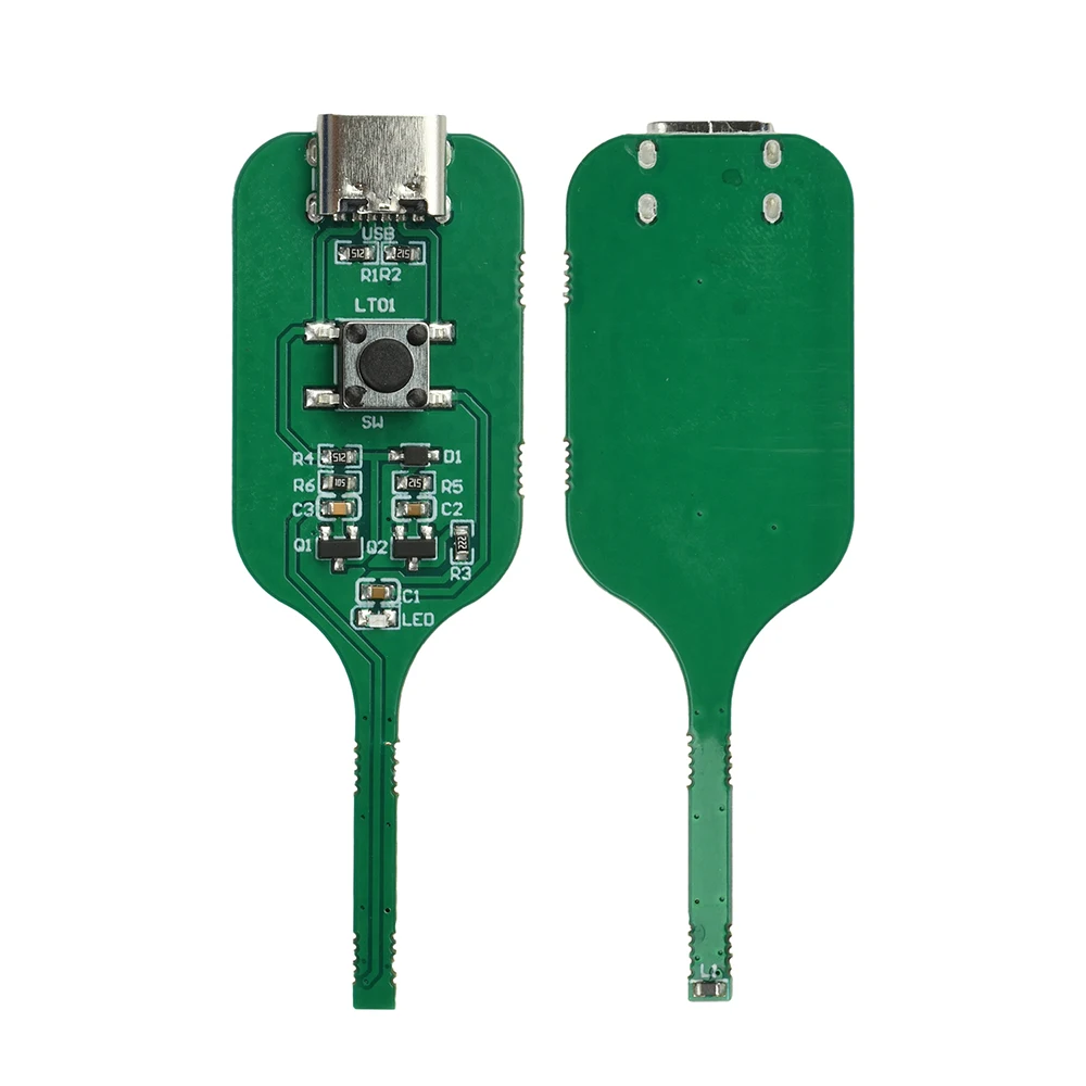 Portable Inductance Detector Tester with Type-C Quick Fault Detection for Motherboard Coils & Electronic Components Repair