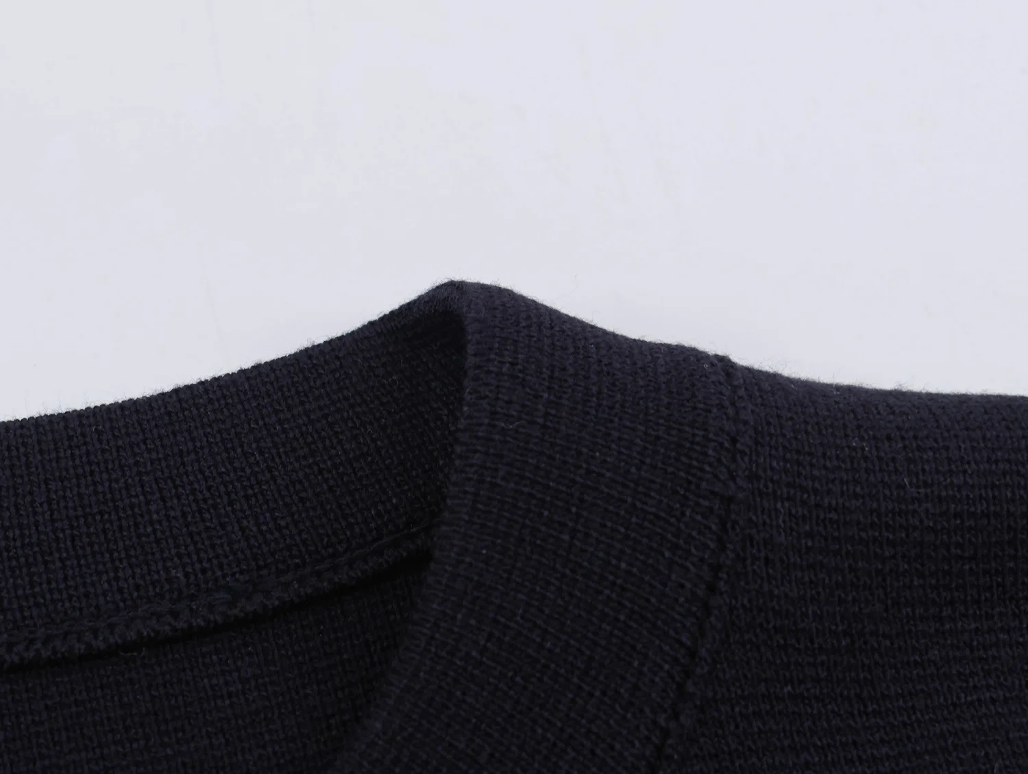 YENKYE New Women Navy Blue Frog Fastening Crop Cardigan  Stand-up Collar Long Sleeves With Pockets Short Knit Outerwear Vintage