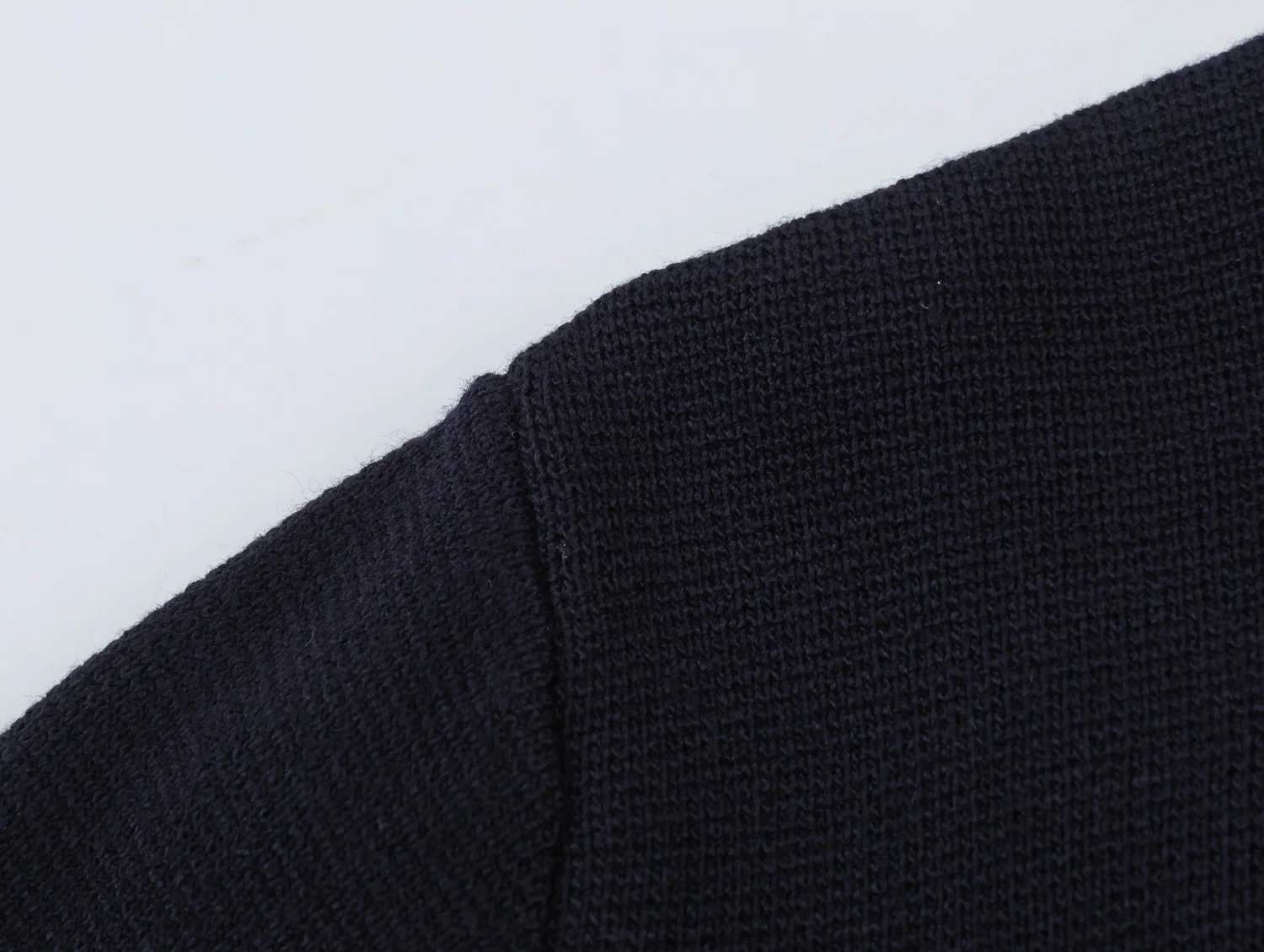 YENKYE New Women Navy Blue Frog Fastening Crop Cardigan  Stand-up Collar Long Sleeves With Pockets Short Knit Outerwear Vintage