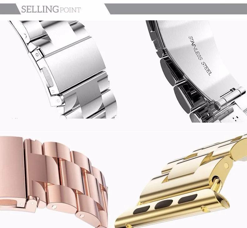 Starlight Steel Band for Apple Watch Series Ultra 2 9 8 7 SE 6 5 4 3 49mm Metal Strap IWatch 38 40 41mm 42 44 mm 45mm 49 Correas