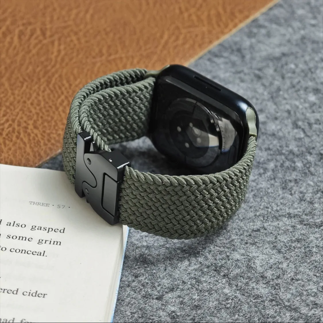 Parachute Strap For Apple Watch Band 44mm 46mm 42mm 45mm 41mm 40mm Braided Bracelet Correa iWatch Series 10 9 8 SE Ultra 2 49mm