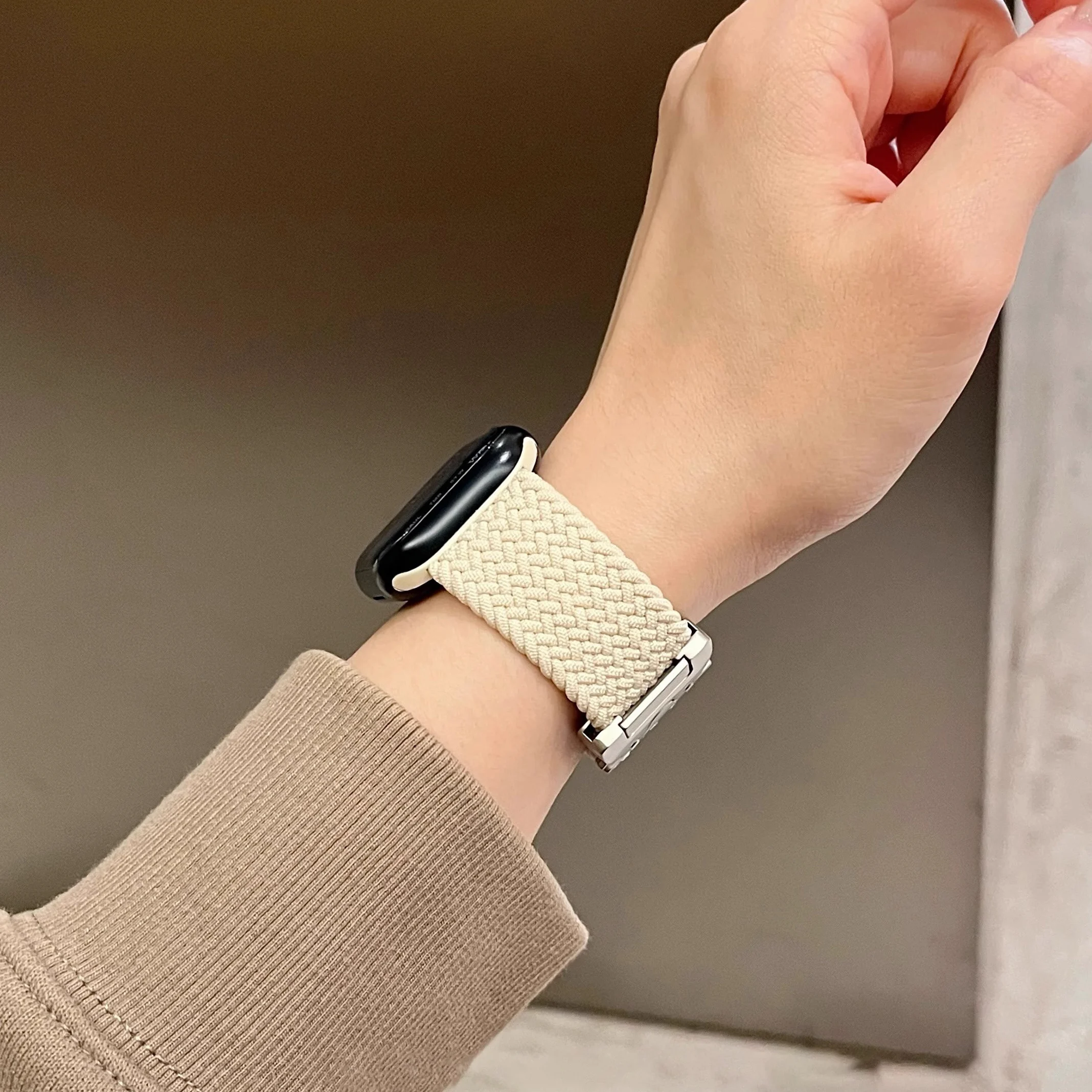 Parachute Strap For Apple Watch Band 44mm 46mm 42mm 45mm 41mm 40mm Braided Bracelet Correa iWatch Series 10 9 8 SE Ultra 2 49mm