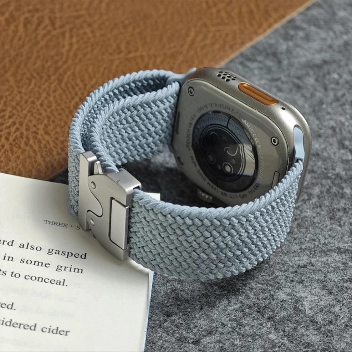 Parachute Strap For Apple Watch Band 44mm 46mm 42mm 45mm 41mm 40mm Braided Bracelet Correa iWatch Series 10 9 8 SE Ultra 2 49mm