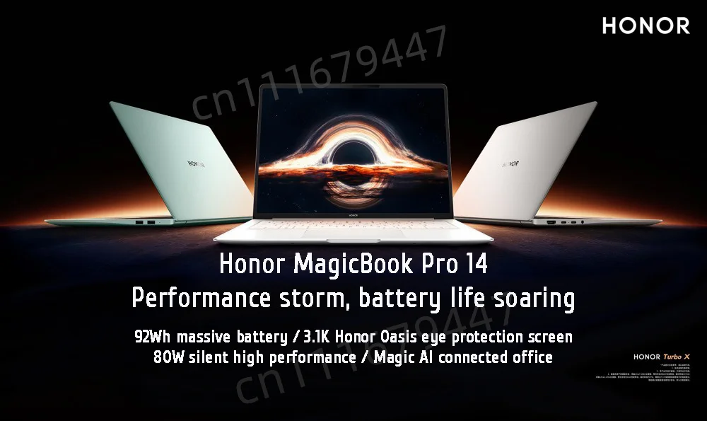 NEW Honor MagicBook Pro 14 Laptop 14.6-inch U5-125H 16G/24G 1T 3.1K Screen 92Wh Computer PC Notebook Ultrabook
