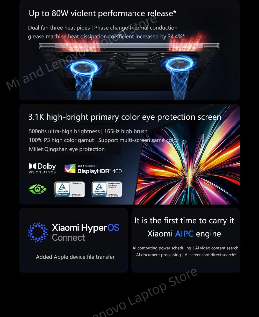 【World Premiere】REDMI Book Pro 16 2025 Ultra5-225H/Ultra7-255H 32GB+1TB 2.5K/3.1K 120Hz/165Hz Grey