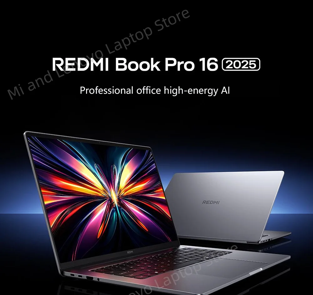 【World Premiere】REDMI Book Pro 16 2025 Ultra5-225H/Ultra7-255H 32GB+1TB 2.5K/3.1K 120Hz/165Hz Grey