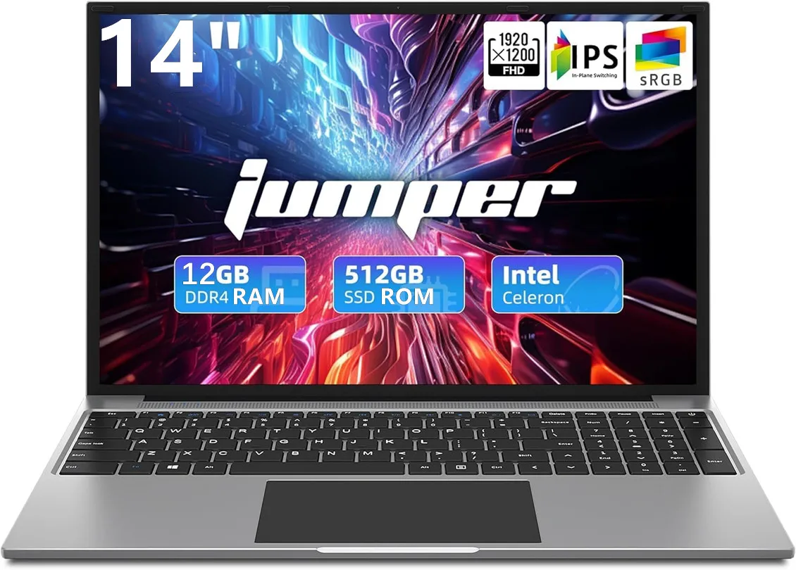 14.1 INCH Notebook Ultrabook Windows 10 Laptop PC 6GB RAM 128GB ROM Intel N4020 CPU 2GHz Quad Core 4600mAh