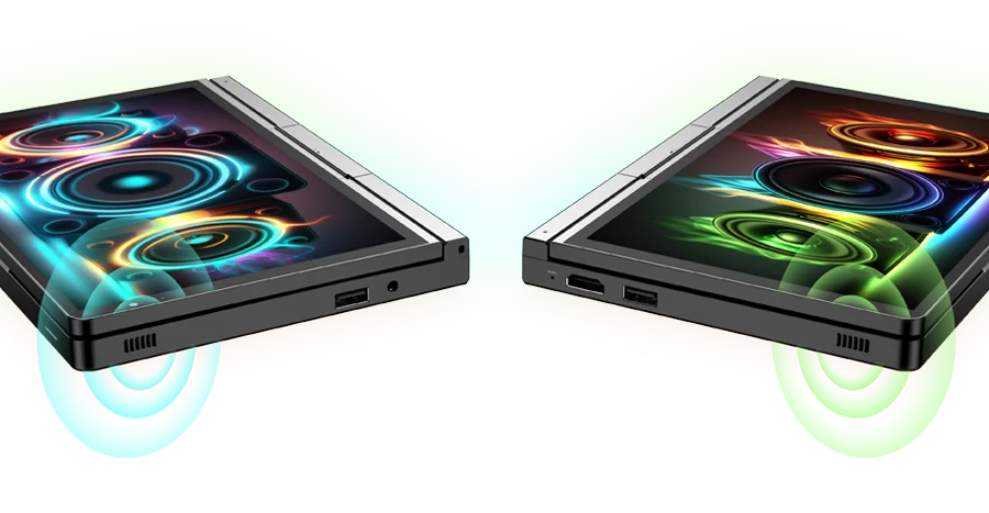 New GPD Pocket 4 2025 Mini Laptop PC 8 Inch AI 9 HX 370 8840U 16/32/64GB RAM 1/2TB NVME SSD Modular Full-featured Handheld WIFI