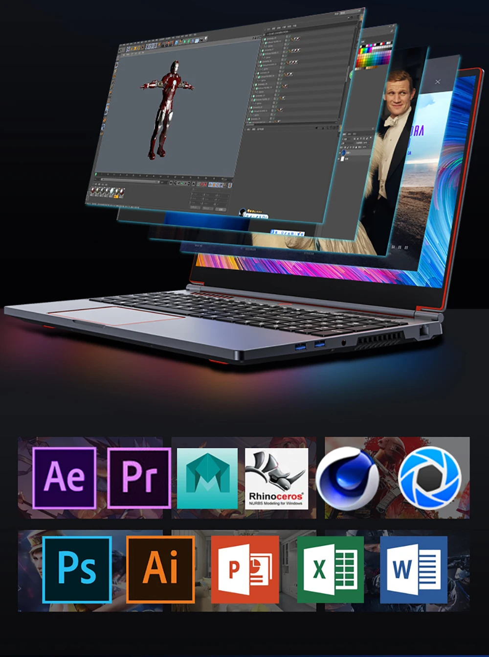 2026 New Gaming Laptop Computer Intel Core i9-10885H i7 8750H GTX1650 4G 16.1 Inch IPS Screen RAM Max 64GB 2*DDR4 2*M.2 NVMe